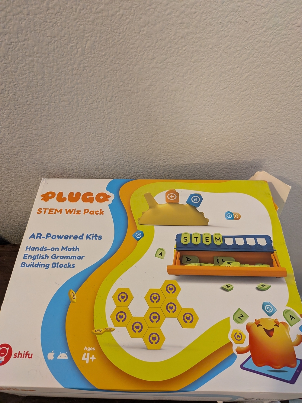 STEM Wiz Pack AR-Powered Kids Learning Kit – Yellow/Blue